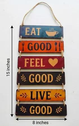 Eat Good Feel Good Kitchen Wall Hanging gallery image 5