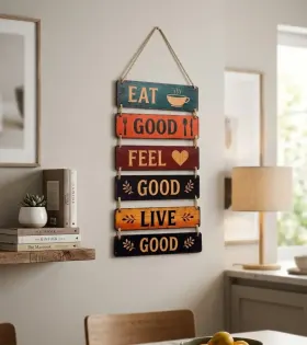 Eat Good Feel Good Kitchen Wall Hanging gallery image 2