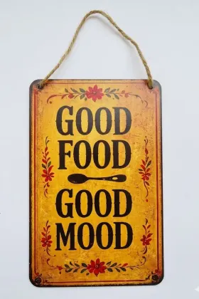 Good Food Good Mood Kitchen Wall Hanging gallery image 5