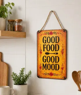 Good Food Good Mood Kitchen Wall Hanging gallery image 2