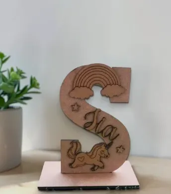 Monogram table top