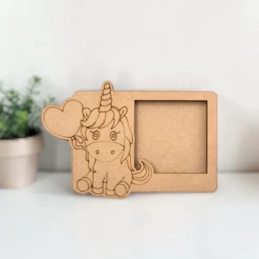 Character frame magnet
