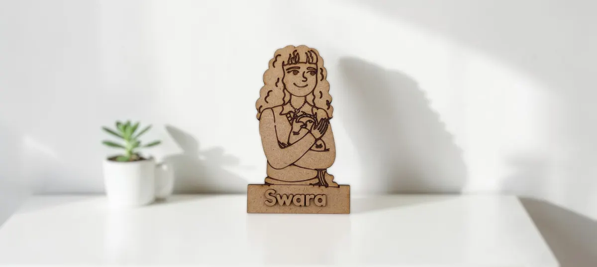 Character magnets with name