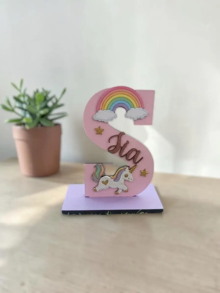 Monogram table top
