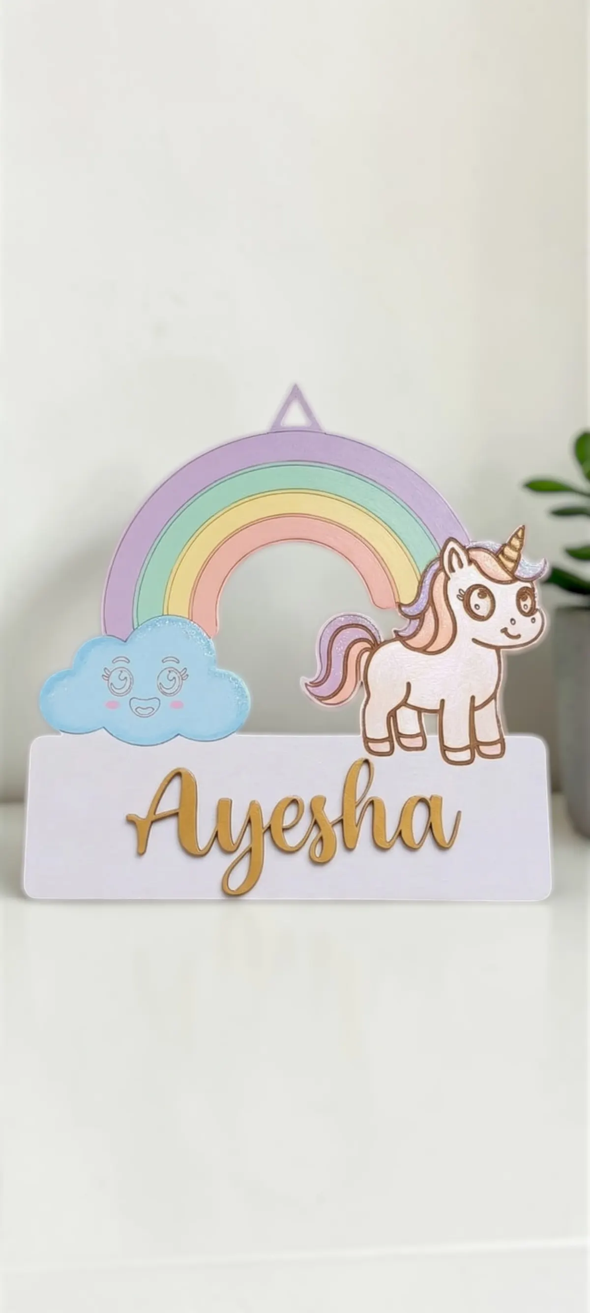 Theme nameplate