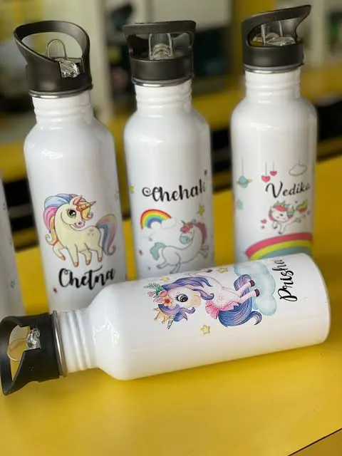 Heat Insulated Sipper Bottle With Straw (750ml)