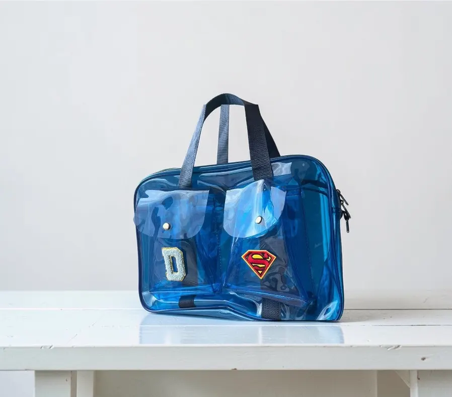 Jelly Two pockets tote bags