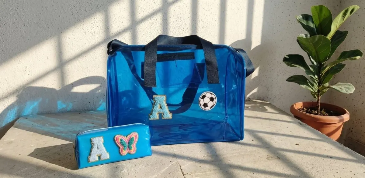 Duffle bag + pencil pouch