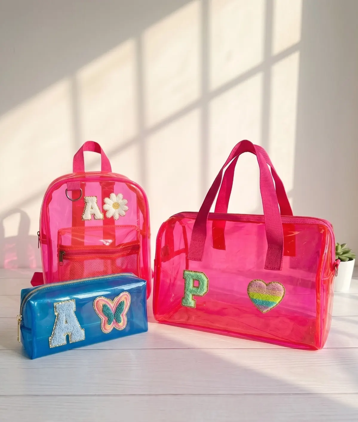 Backpack +  Duffle bag + pencil pouch