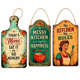 Vintage Kitchen Wall Decor Set gallery image 18