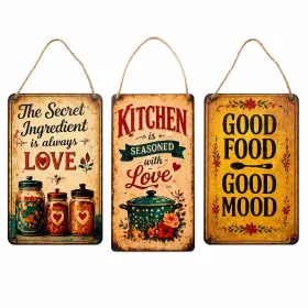 Rustic Kitchen Wall Hanging Set gallery image 4