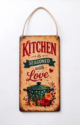 Rustic Kitchen Wall Hanging Set gallery image 3