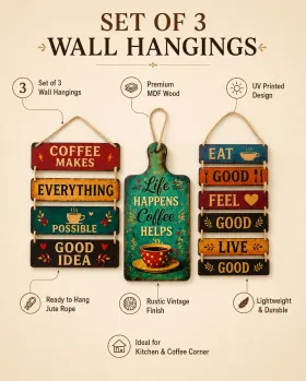 Cafe Style Coffee Wall Decor thumbnail