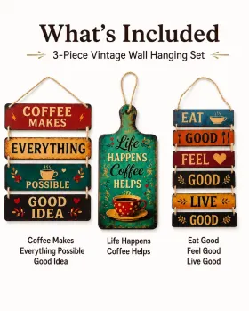 Cafe Style Coffee Wall Decor gallery image 2