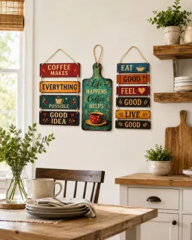 Cafe Style Coffee Wall Decor gallery image 1