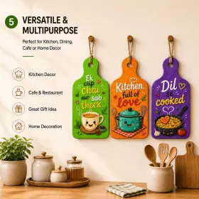 Desi Chai Kitchen Wall Decor Set gallery image 1