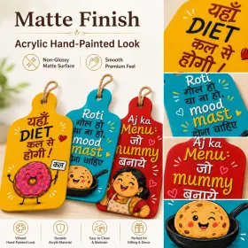 Fun Desi Kitchen MDF Decor gallery image 1