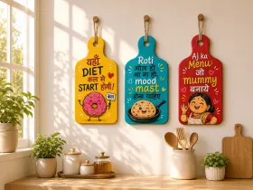 Fun Desi Kitchen MDF Decor gallery image 3