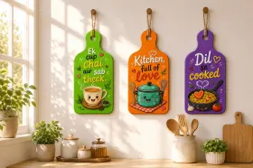 Desi Chai Kitchen Wall Decor Set gallery image 4