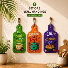 Desi Chai Kitchen Wall Decor Set gallery image 7