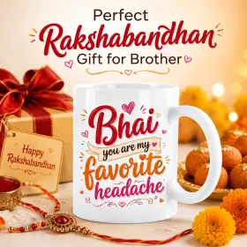 Best Bhai Gift Mug gallery image 2