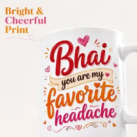 Best Bhai Gift Mug gallery image 3