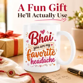 Best Bhai Gift Mug thumbnail
