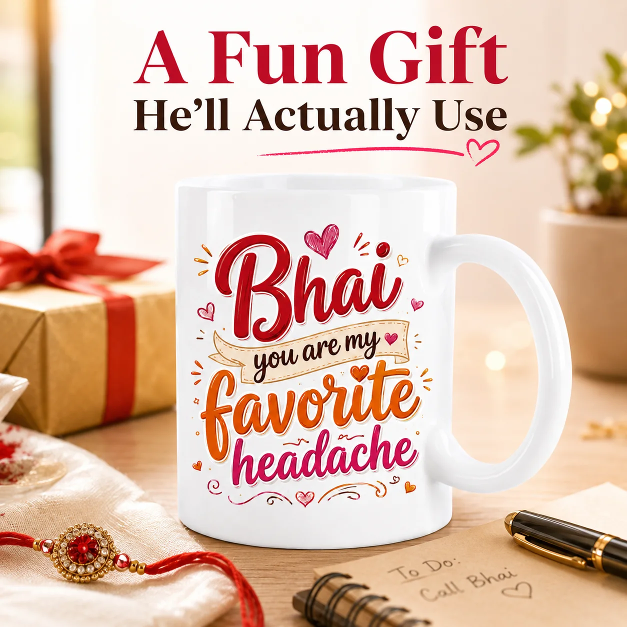 Best Bhai Gift Mug