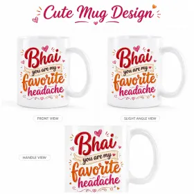 Best Bhai Gift Mug gallery image 4