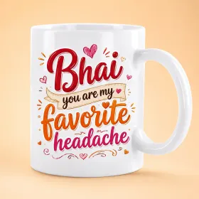 Best Bhai Gift Mug gallery image 9