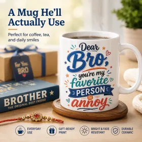 Best Brother Ceramic Mug gallery image 2
