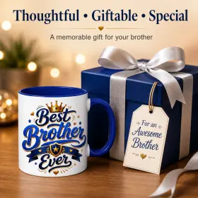 Brother Love Ceramic Mug gallery image 1
