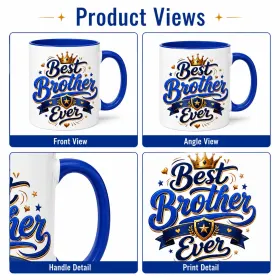Brother Love Ceramic Mug gallery image 2