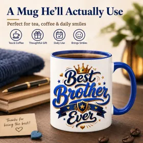 Brother Love Ceramic Mug gallery image 3