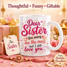 Cute Girly Sister Mug gallery image 2