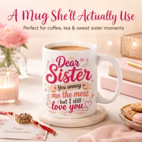 Cute Girly Sister Mug gallery image 1