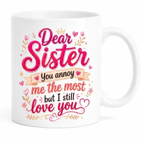 Cute Girly Sister Mug gallery image 6