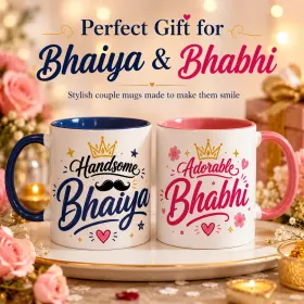 Best Bhaiya Bhabhi Mug Combo gallery image 8
