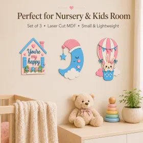 Handcrafted Kids Wall Decor Set gallery image 5