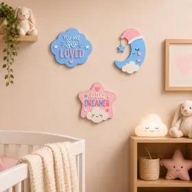 Adorable Kids Wall Decor Set thumbnail