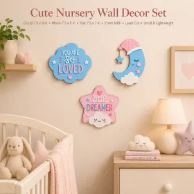 Adorable Kids Wall Decor Set gallery image 1