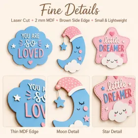 Adorable Kids Wall Decor Set gallery image 3