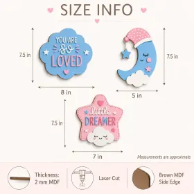 Adorable Kids Wall Decor Set gallery image 5