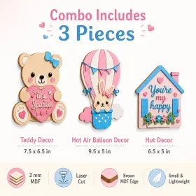 Dreamy Kids Wall Decor Set gallery image 3