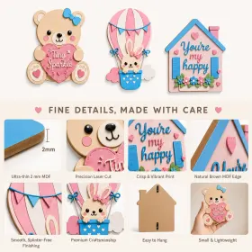 Dreamy Kids Wall Decor Set gallery image 2