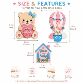 Dreamy Kids Wall Decor Set gallery image 4