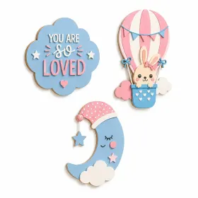 Cute Baby Room Wall Decor Set gallery image 6
